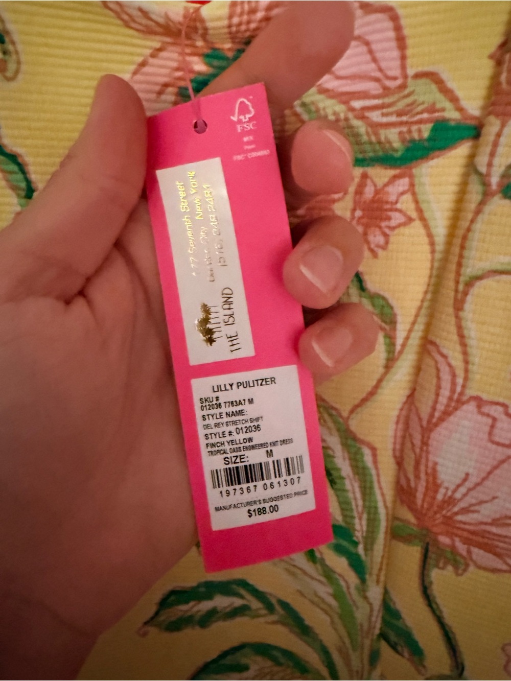 Lilly Pulitzer Del Rey Shift M - Picture 5 of 5